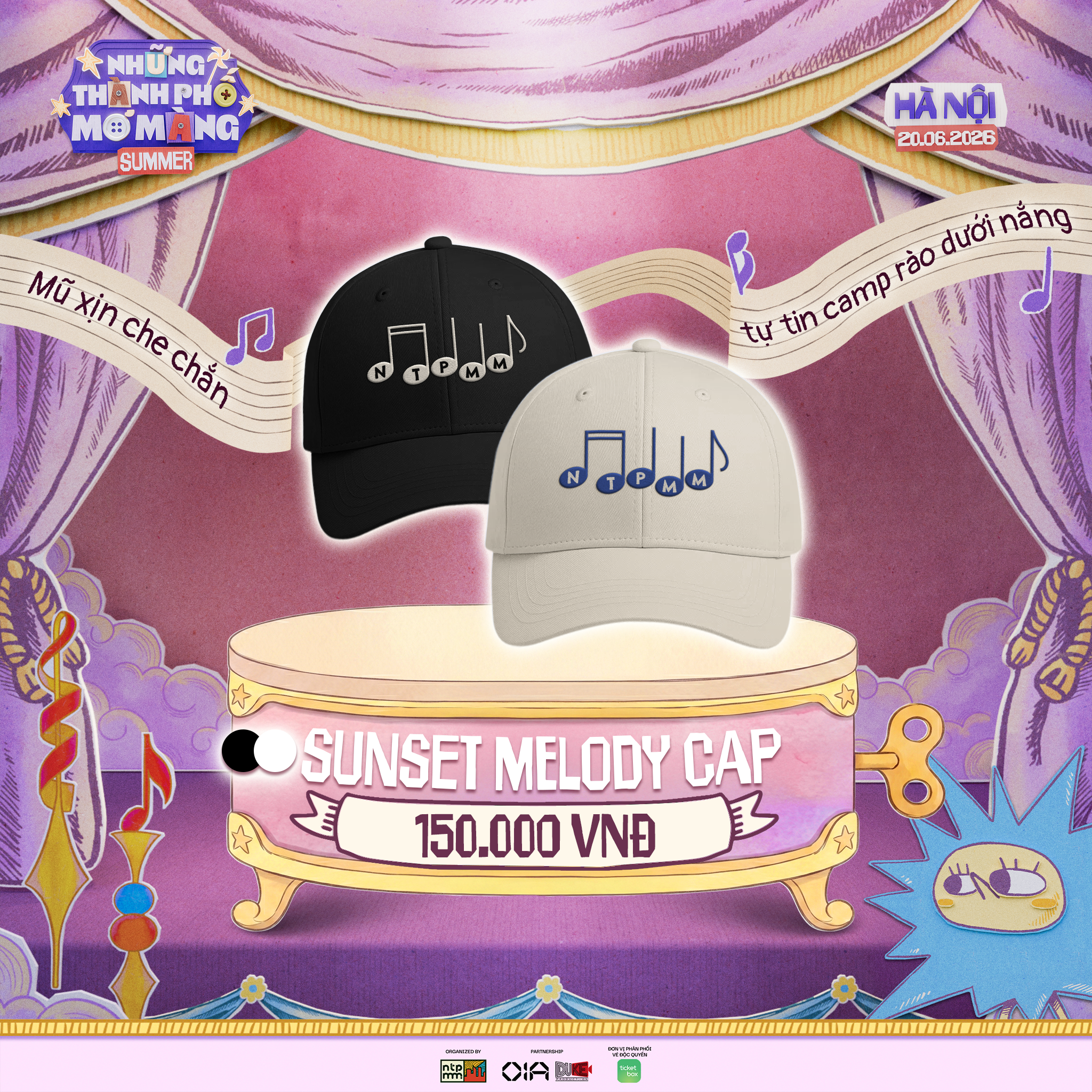 Sunset Melody Cap